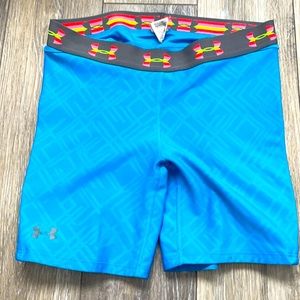 3/$15 💙 Under Armour Padded Softball Compression Shorts Size Med